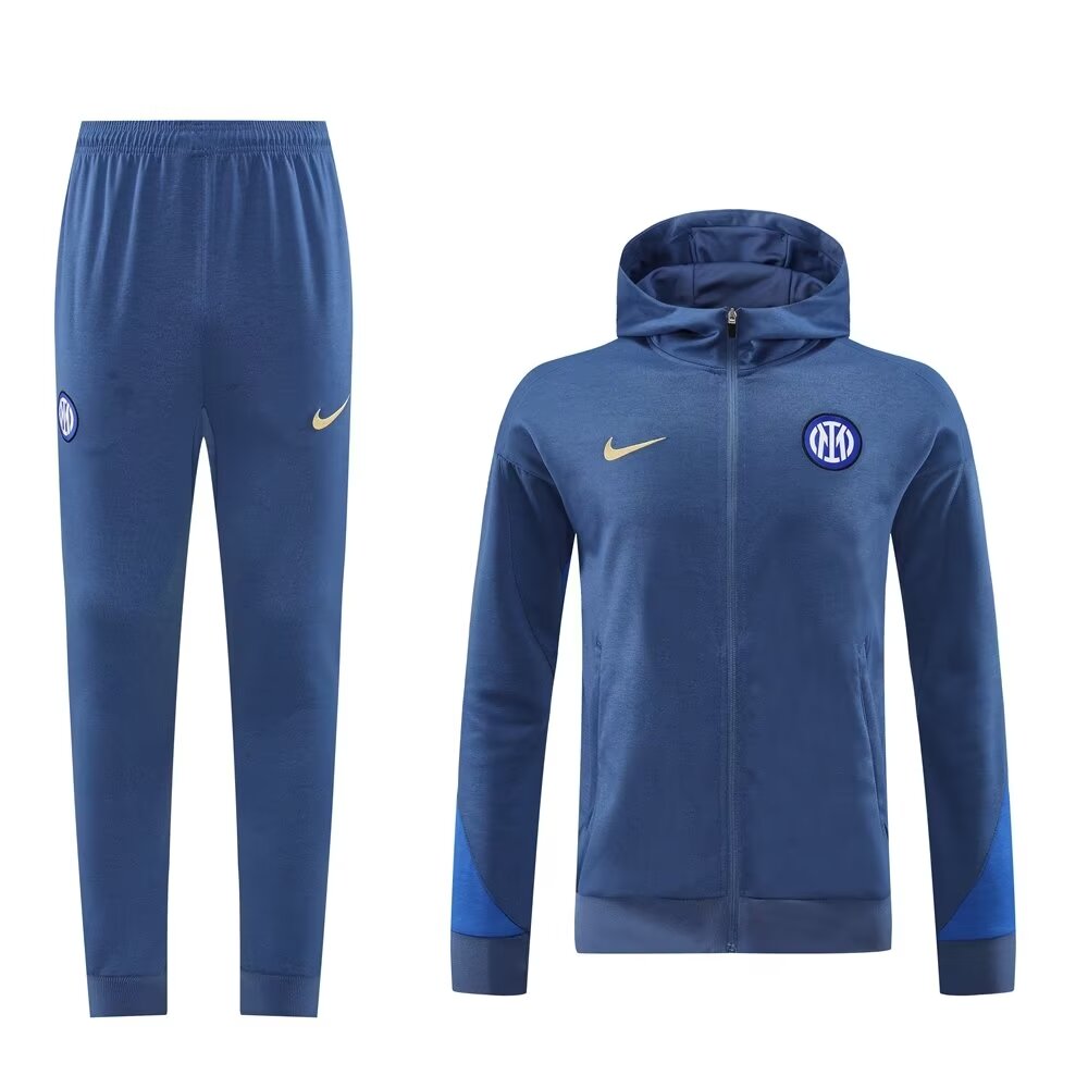 AAA Quality Inter Milan 24/25 Hoodie Tracksuit - Blue